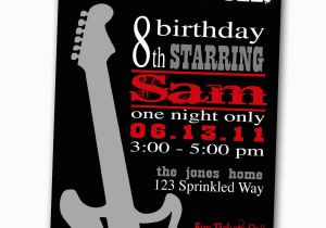 Rock and Roll Birthday Invitations Rock and Roll Birthday Quotes Quotesgram
