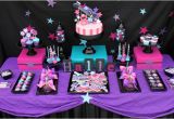 Rock Star Birthday Party Decorations Kara 39 S Party Ideas Girly Rock Star Dance Pink Birthday