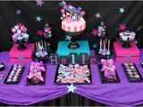 Rock Star Birthday Party Decorations Kara 39 S Party Ideas Girly Rock Star Dance Pink Birthday