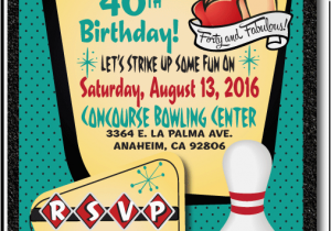 Rockabilly Birthday Invitations Pin Up Girl Bowling Birthday Party Invitations Di 422