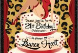 Rockabilly Birthday Invitations themed Birthday Custom Invitations and Announcements for
