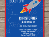 Rocket Ship Birthday Invitations Space Rocket Party Invitations Template Birthday Party