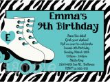 Roller Skating Birthday Invitations Templates Party Invitation Templates Roller Skating Birthday Party