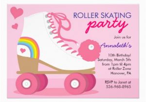 Roller Skating Birthday Invitations Templates Roller Skating Party Invitation Template Party