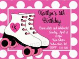 Roller Skating Birthday Invitations Templates Skating Party Invitations Party Invitations Templates