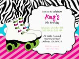 Roller Skating Birthday Party Invitations Template Free Party Invitations Best Skating Party Invitations Cards