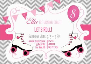 Roller Skating Birthday Party Invitations Template Free Skating Party Invitations Party Invitations Templates