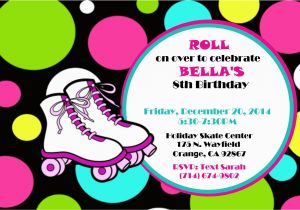 Roller Skating Birthday Party Invitations Template Free Skating Party Invitations Party Invitations Templates