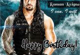 Roman Reigns Birthday Card Happy Birthday Seth Rollins E Greeting Card with Name