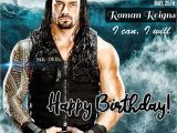 Roman Reigns Birthday Card Happy Birthday Seth Rollins E Greeting Card with Name