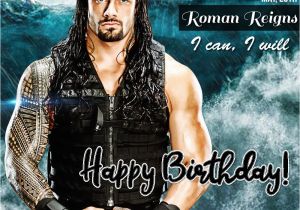 Roman Reigns Birthday Card Happy Birthday Seth Rollins E Greeting Card with Name