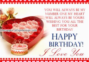 Romantic Birthday Card Messages for Him Romantic Birthday Wishes 365greetings Com