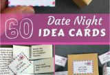 Romantic Birthday Gifts for Boyfriend Ideas Date Night Box 60 Date Night Ideas Romantic Gift for