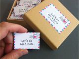 Romantic Birthday Gifts for Boyfriend Image Date Night Box 60 Date Night Ideas Romantic Gift for