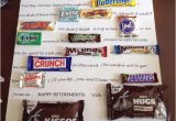Romantic Birthday Gifts for Him south Africa Candy Bar Poster Ideas with Clever Sayings