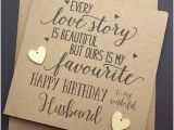 Romantic Birthday Gifts for Husband Handmade Handmade Romantic Birthday Anniversary Card Husband