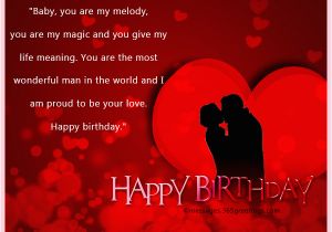 Romantic Happy Birthday Quotes for My Boyfriend Romantic Birthday Wishes 365greetings Com