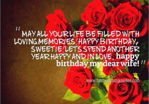 Romantic Happy Birthday Quotes for Wife 50 Romantic Birthday Wishes for Wife Freshmorningquotes