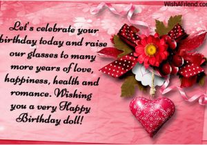 Romantic Happy Birthday Quotes for Wife Romantic Birthday Quotes for Wife From Husband Image