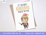 Ron Weasley Birthday Card Ron Weasley Card Harry Potter Greeting Card Hermione Couple