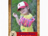 Rookie Of the Year 1st Birthday Invitations Baseball Rookie Card Birthday Invite Zazzle