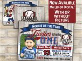 Rookie Of the Year Birthday Invitations 25 Best Ideas About Baseball Party Invitations On