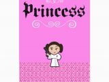 Roots Birthday Girl Star Wars Princess Leia Awesome Girl Birthday Card