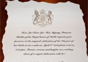 Royal Birthday Party Invitation Wording Royal Birthday Party Invitation Wording Best Party Ideas