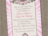 Royal Birthday Party Invitation Wording Royal Princess Tiara Printable Birthday Invitation