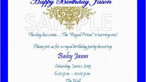 Royal Prince Birthday Party Invitations solutions event Design by Kelly Royal Prince theme