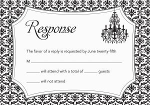 Rsvp Cards for Birthday Party Invitations with Response Cards Birthday Party