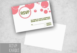 Rsvp Cards for Birthday Party Modern Rsvp Cards Response Cards Style Pil013 by Paperinklove