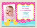 Rubber Ducky 1st Birthday Invitations Free Printable My Little Pony Birthday Invitations