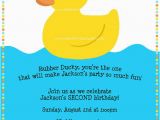 Rubber Ducky 1st Birthday Invitations Free Printable Rubber Ducky 1st Birthday Invitations