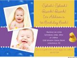 Rubber Ducky 1st Birthday Invitations Rubber Ducky 1st Birthday Invitations Dolanpedia