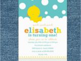 Rubber Ducky 1st Birthday Invitations Rubber Ducky Birthday Invitation Printable Rubber Ducky 1st