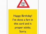 Rude Birthday Cards for Her Rude Birthday Card Proper Stinks Find Me A Gift