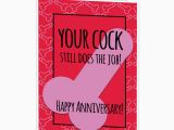 Rude Birthday Present for Him Rude Anniversary Card for Husband or Boyfriend