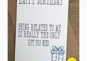 Rude Brother Birthday Cards Funny Brother Birthday Card Amazon Co Uk