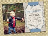 Rustic 1st Birthday Invitations Rustic First Birthday Invitation Rustic Country Wood