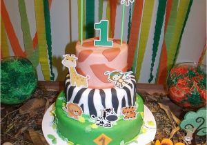 Safari themed Birthday Party Decorations A Jungle themed 1st Birthday Party From Brazil Party