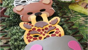 Safari themed Birthday Party Decorations Safari Jungle themed First Birthday Party Cheap Party