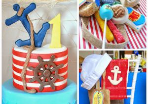 Sailor Birthday Decoration Kara 39 S Party Ideas Popeye Sailor themed Birthday Party