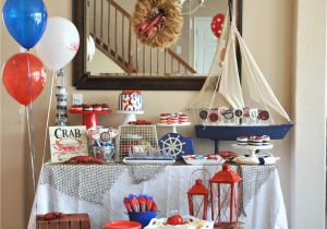 Sailor Birthday Decoration Party Nautical Lobster Party Creative Juice