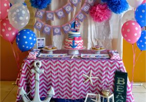 Sailor Birthday Decoration Partylicious events Pr Nautical Girl Birthday