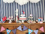 Sailor Birthday Decoration Ships Ahoy A Boys Nautical Party B Lovely events