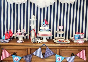 Sailor Birthday Decoration Ships Ahoy A Boys Nautical Party B Lovely events