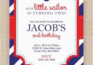 Sailor Birthday Invitations Best 25 Nautical Birthday Invitations Ideas On Pinterest