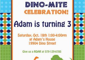 Same Day Birthday Invitations Dinosaur Invitation Background Same Concept Different
