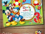 Same Day Birthday Invitations Same Day Svc Mickey Mouse Clubhouse Invitation Mickey